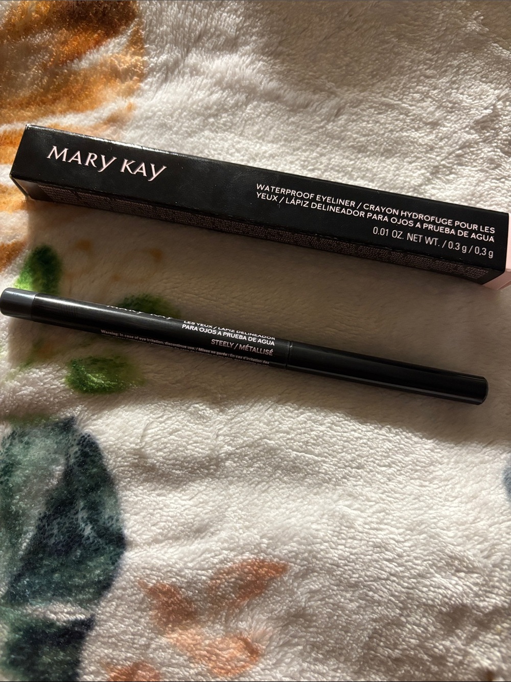 Mary Kay Waterproof Eyeliner Pencil — Steely Metallic Gray